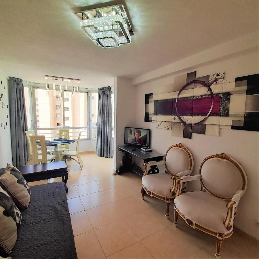 Apartment Glamour Alhambra Rincon De Loix Benidorm-Sea View-Free Parking, Wi-Fi, Pool, New Air Conditioning Dış mekan fotoğraf